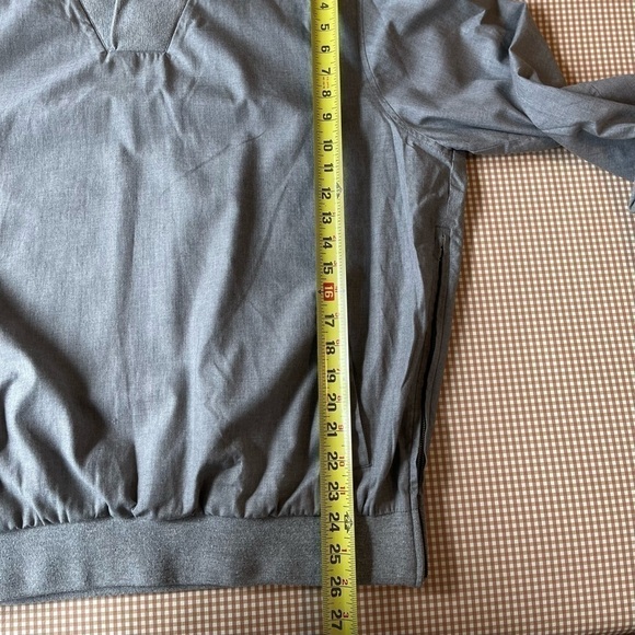 Polo GOLF Ralph Lauren Gray pullover jacket. Men’s Large - Picture 14 of 14